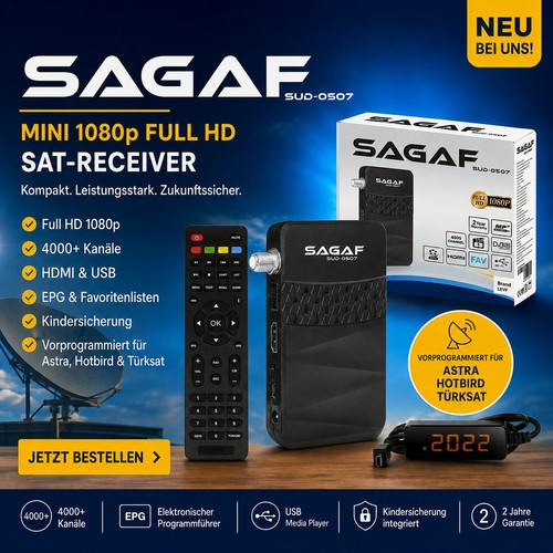 Sagaf sud 0507 mini 1080p - sagaf,